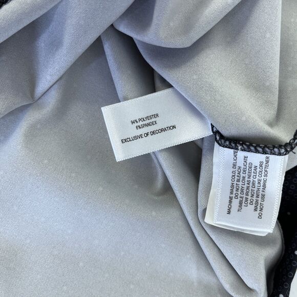 Mens Cutter & Buck Miami Hurricanes Short Sleeve Polo Shirt Size Large Polka Dot - Picture 5 of 8